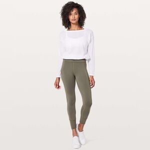 Lululemon In Movement 7/8 Tight *Everlux 25” – Sage Green – Size 4 – High Rise